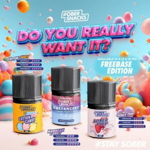 SOBER SNACKS 60ML FREEBASE FLAVOR
