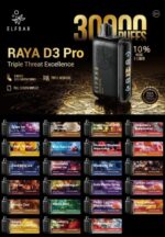 ELFBAR RAYA D3 PRO Disposable Vape – 30,000 Puffs, Rechargeable