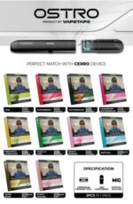 ASDF ️CERRO DEVICE OSTRO CARTRIDGE 2 IN 1 3ML BY VAPETAPE COMPATIBLE WITH RELX