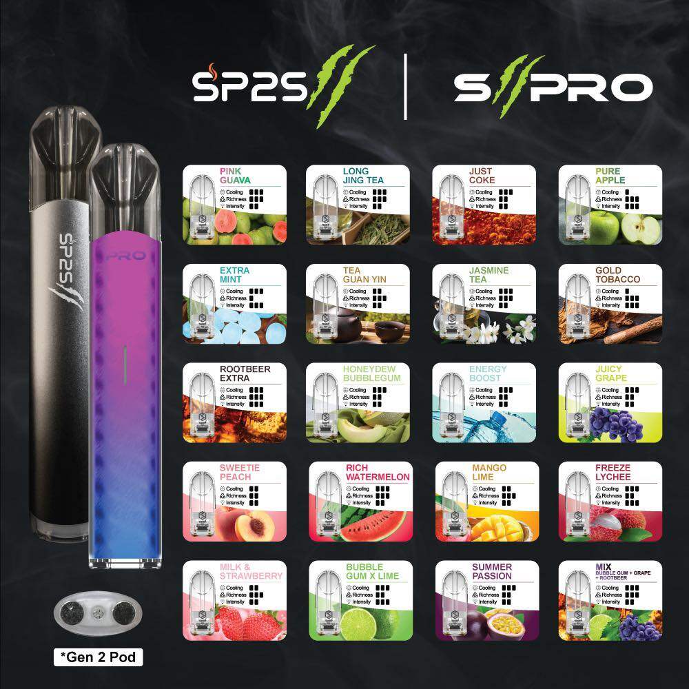 SP2S SECOND EDITION (第二代)SIIPOD 3 PCS 1 BOX DEVICE