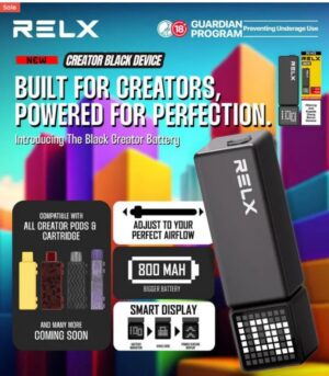 RELX CREATOR MINI POD 3K- Flavor Only & Battery
