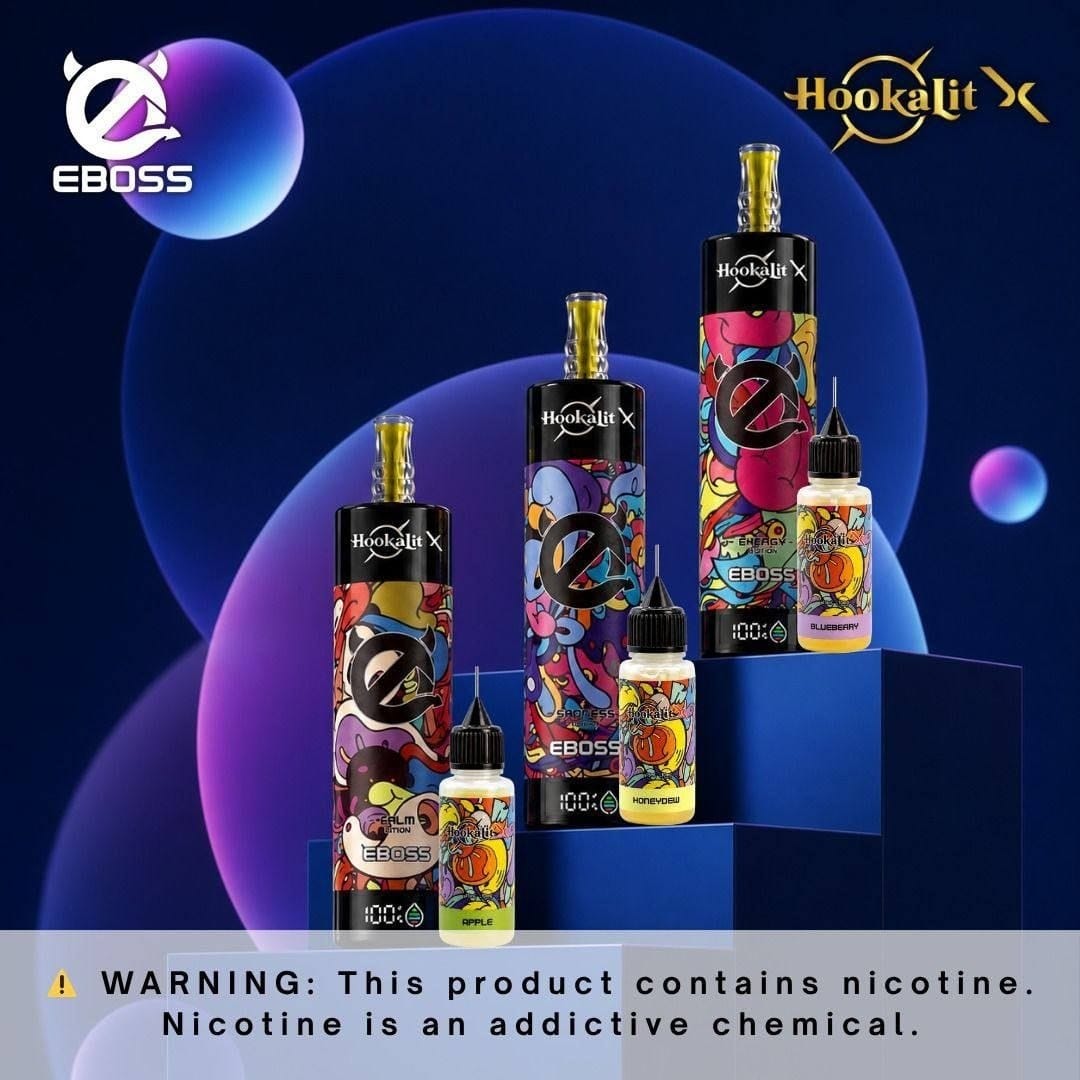 EBOSS HOOKALIT X DEVICE 15ML FREEBASE - Image 3