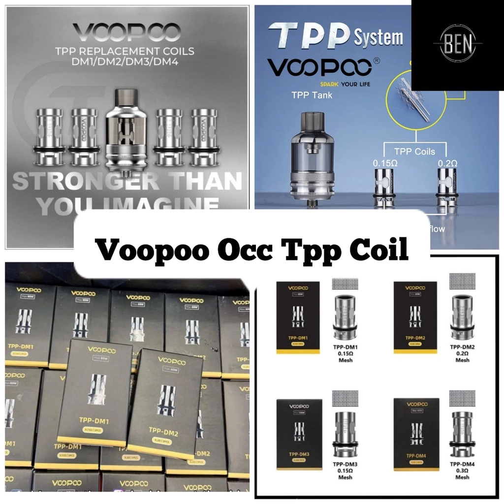 VOOPOO TPP-DM Coil & Cartridge (TPP Platform)