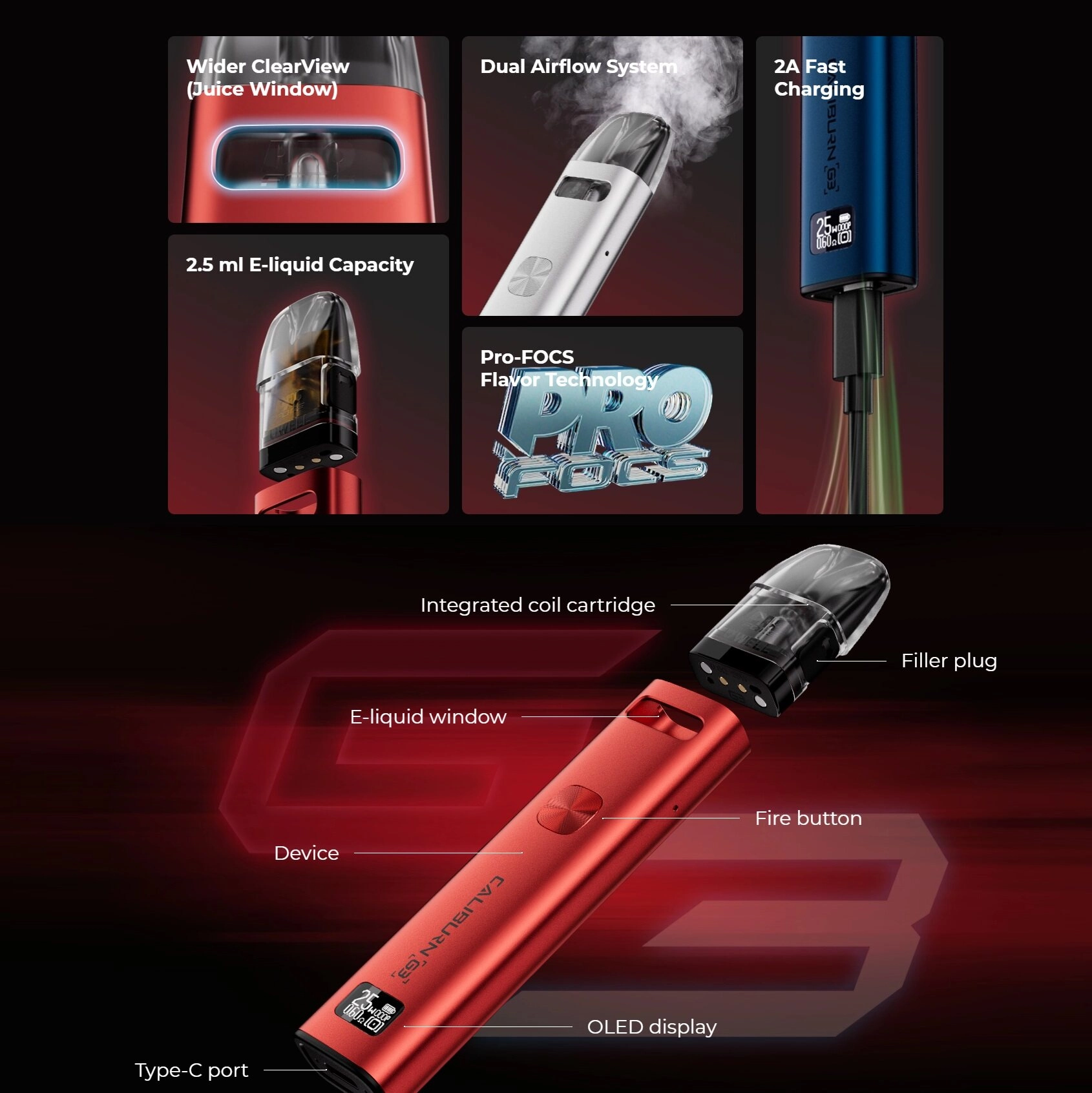 Uwell Caliburn G3 KIT - Image 4