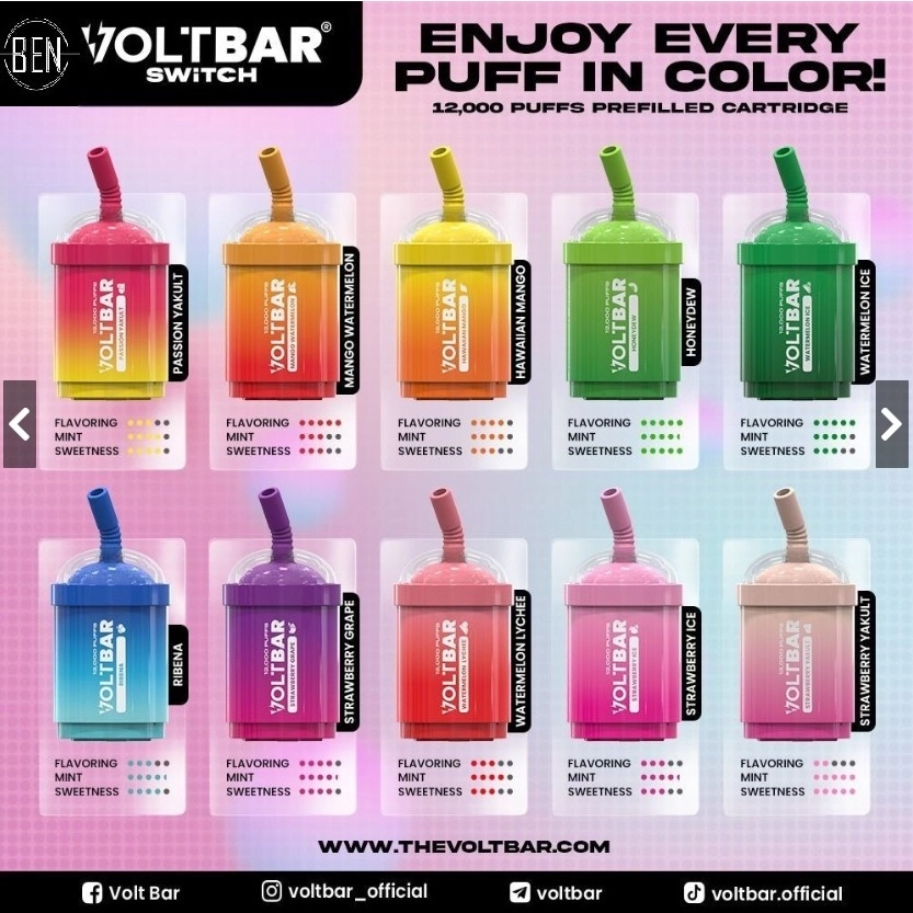 VOLTBAR SWITCH 12000 PUFFS